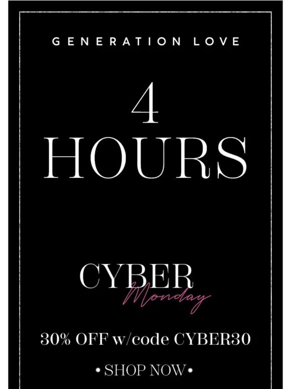 Generation Love So New, So Now Milled