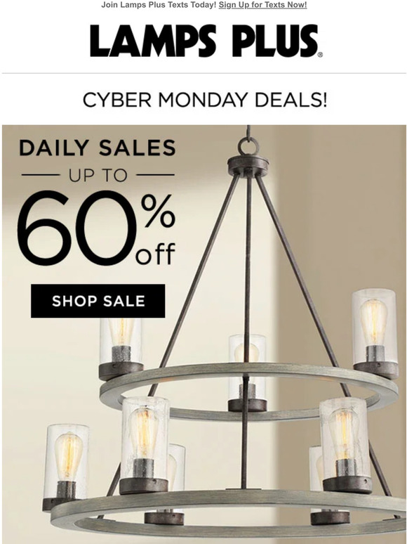 lamps plus thanksgiving sale