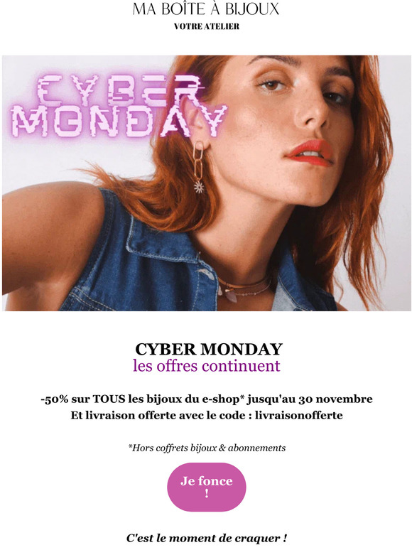 CYBER MONDAY 📲 : les offres continuent