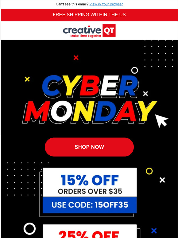 Cyber Monday Deals are here! 🤩