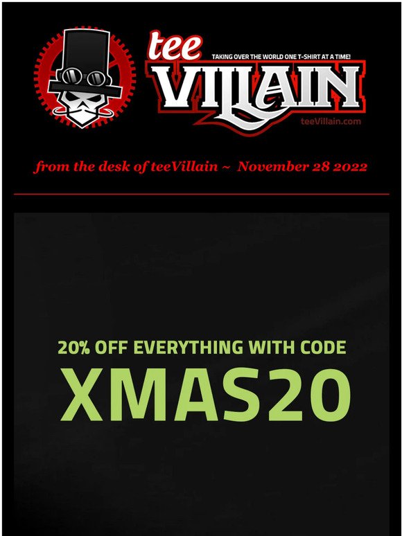 20% Off Everything!