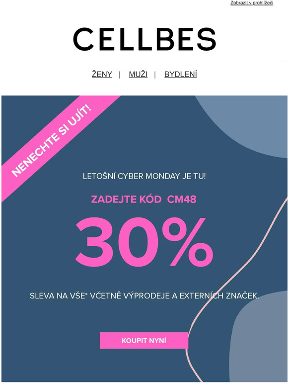 Letošní Cyber Monday je tu!