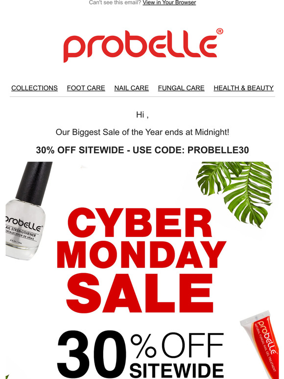 CYBER SALE Ends Tonight  🛒