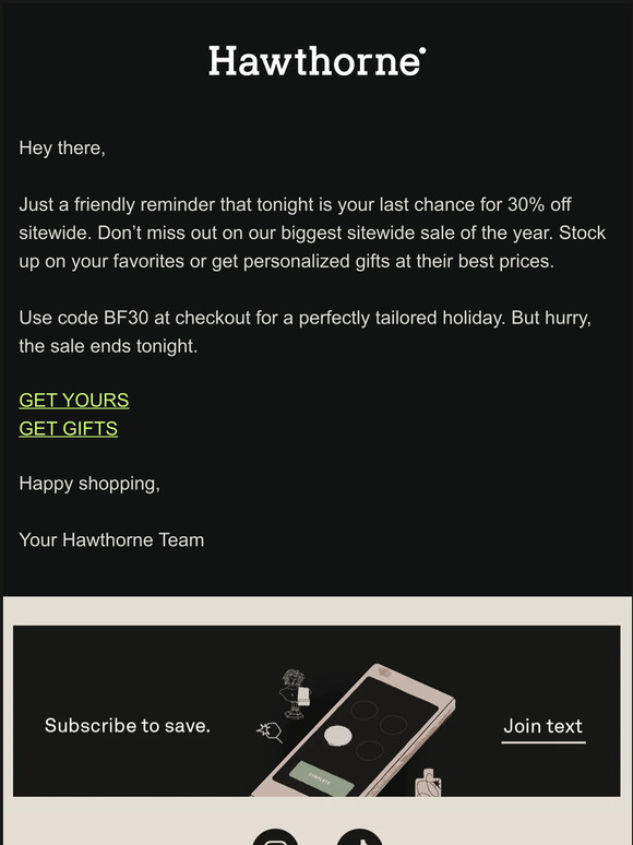 🚨Ends Tonight: 30% Off Sitewide