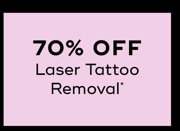70 Off Laser Tattoo Removal