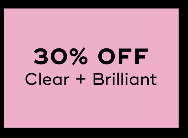 20 Off Clear and Brilliant
