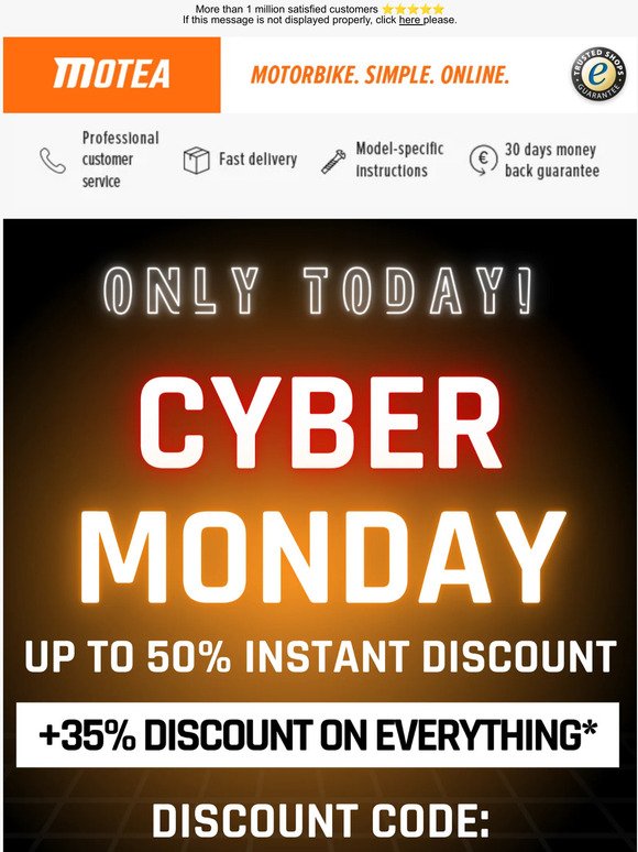 🤩 35% off everything! ➔ Cyber Monday