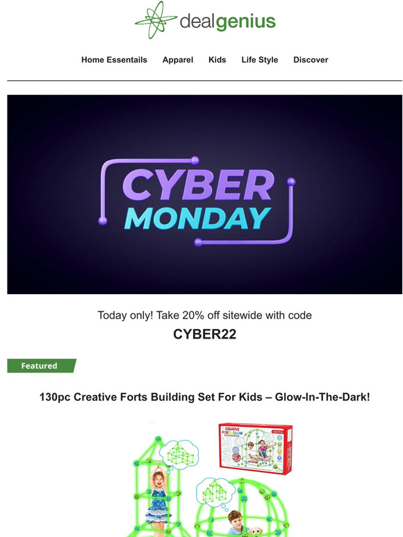 20% Off Sitewide + Today's Deals
