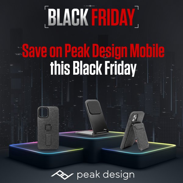 Save on Peak Design Mobile