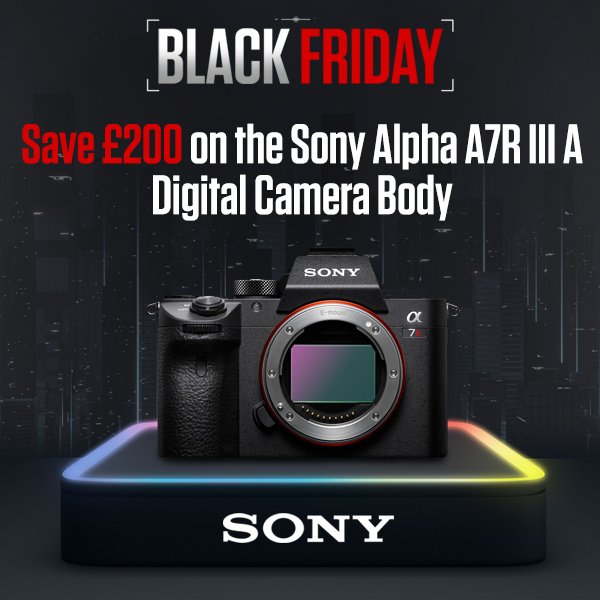Save £200 on the Sony Alpha A7R III A Digital Camera Body