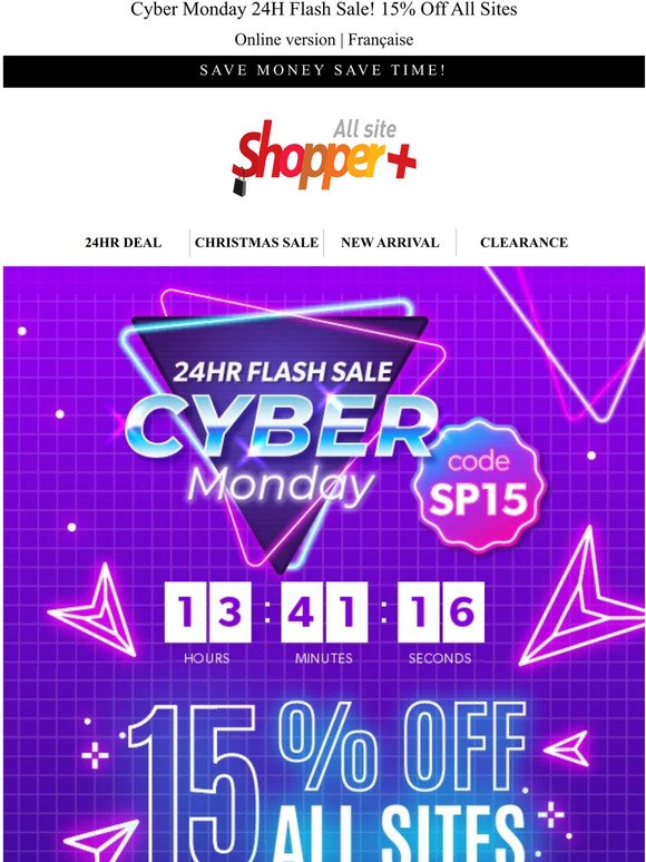 Your Exclusive Cyber Monday Offer 🤩