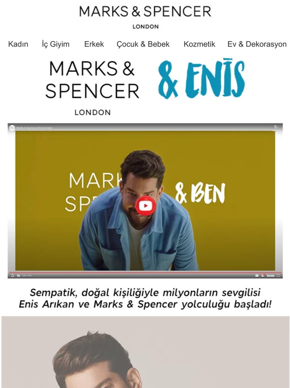 Marks & Spencer & Enis Arıkan Yolculuğu Başladı!💫