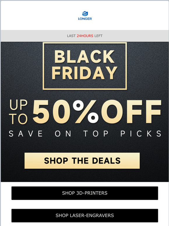 Final Hours for Up to 50% Off🔔
