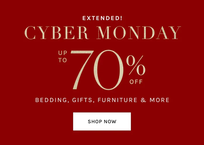 Up to 70% off bedding, gifts, furniture & more!