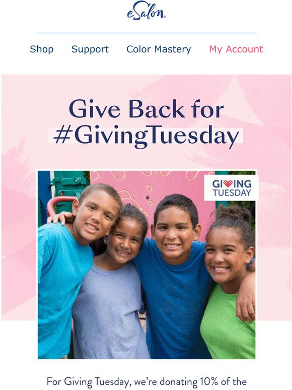 We’re Giving Back for Giving Tuesday 💕