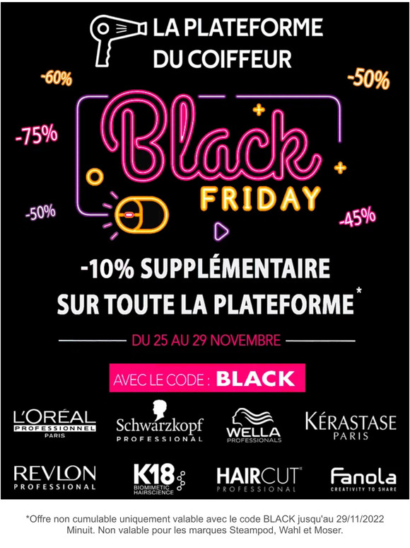 [FIN CE SOIR]  Avez-vous profité du Black Friday ?