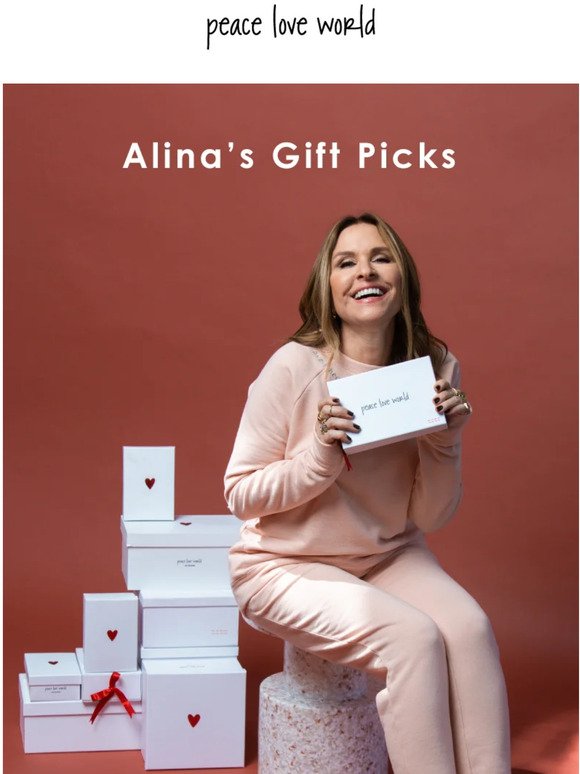 shop Alina's gift guide 🎁