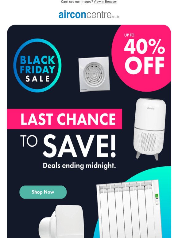 Last chance to save!