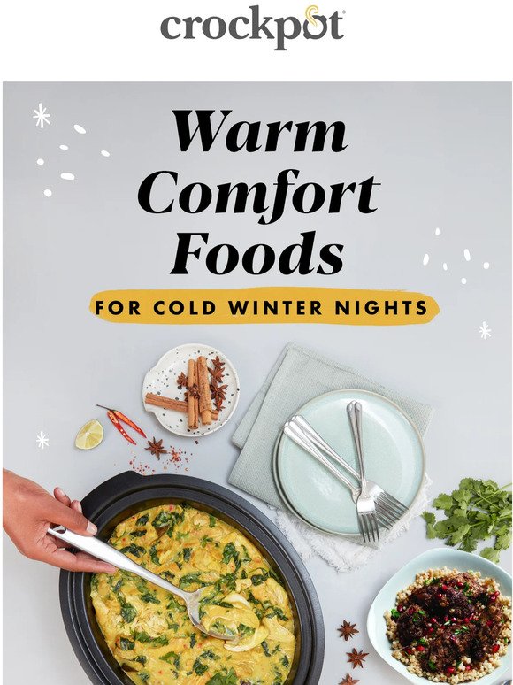 Comfort foods to keep you cozy