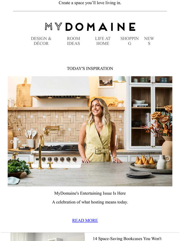 MyDomaine: MyDomaine's Entertaining Issue Is Here | Milled