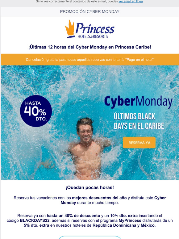 🕕​ ​ ¡—, Últimas 12 horas del Black Days, con hasta un 40% dto!
