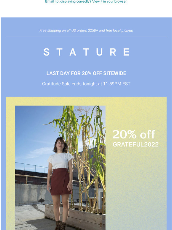 LAST CALL: Gratitude Sale Ends Tonight 💛