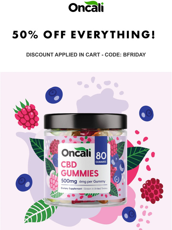 BFRIDAY CONTINUES - 50% off all Products!