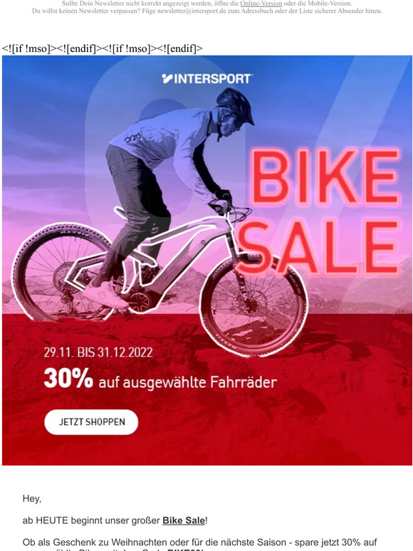 Bike Sale!