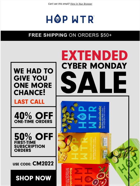 EXTENDED! Our biggest sale of the season