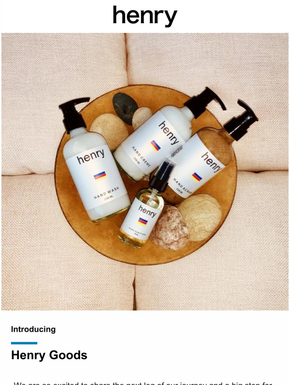 Henry Mask Introducing Henry Goods Milled