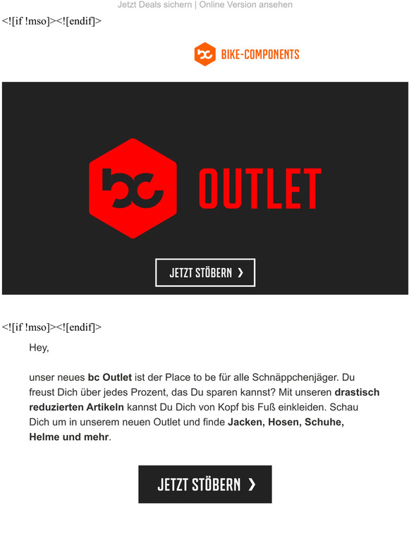 🆕 bc Outlet – Finde reduzierte Styles ›