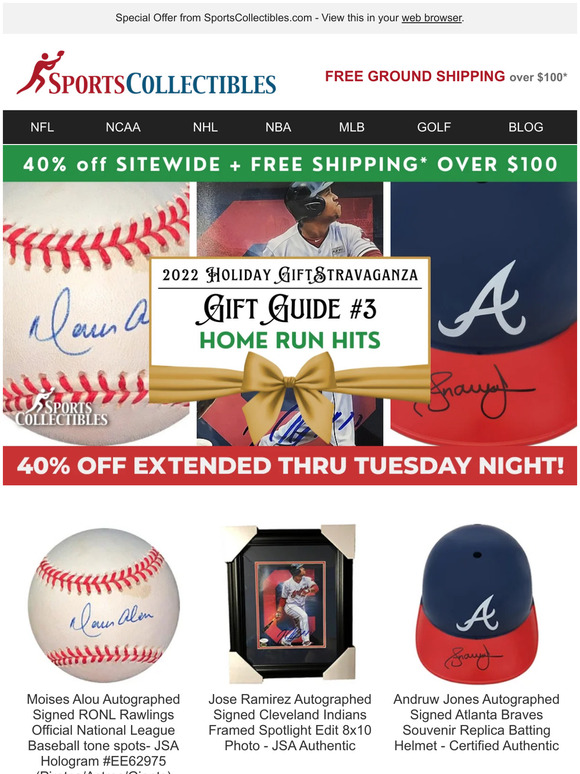 40% off Extended through Tuesday night - order today!