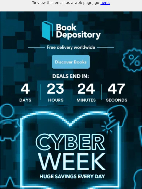 Huge Savings Every Day For Cyber Week