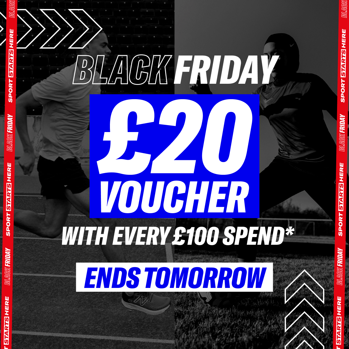 Sports Direct (MY) Uhoh! 😱 £20 Voucher ENDS TOMORROW Milled