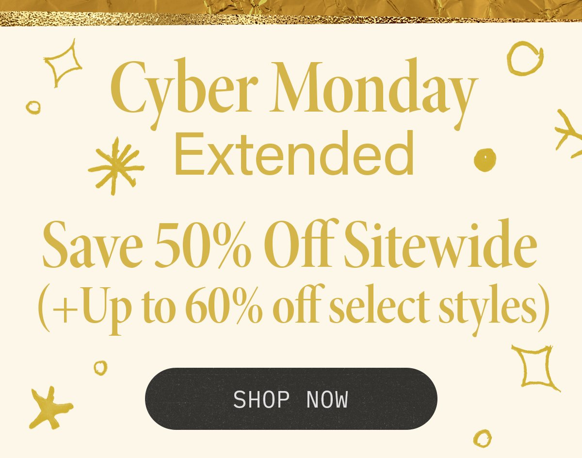Cyber Monday Extended