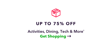 Up to 75% off