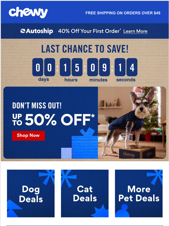 Cyber Savings End Today—Up to 50% Off!