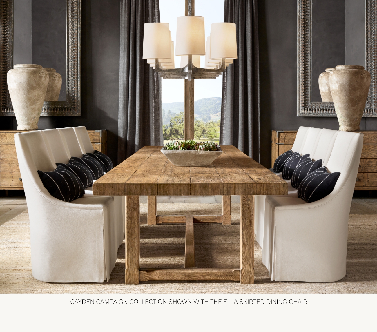 Restoration Hardware: The T-Brace Dining Table. Enduring Craftsmanship 