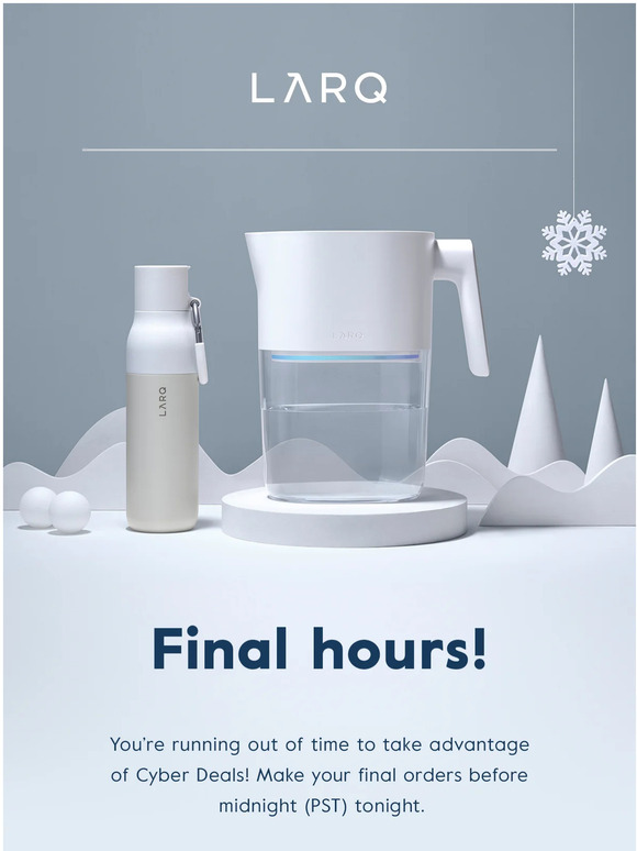 Final hours for 33% off! 💥