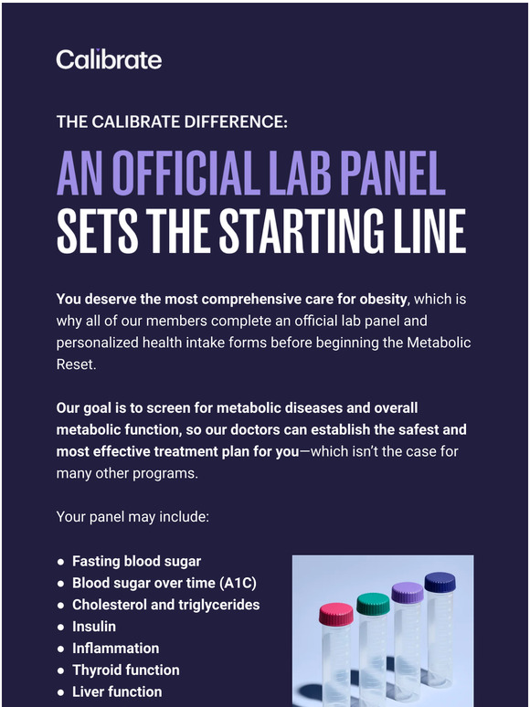 Calibrate You may have a metabolic health condition you’re unaware of