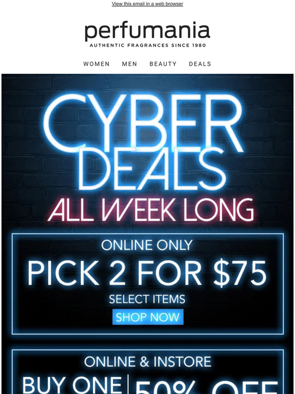 Enjoy These Cyber Deals All Week Long!