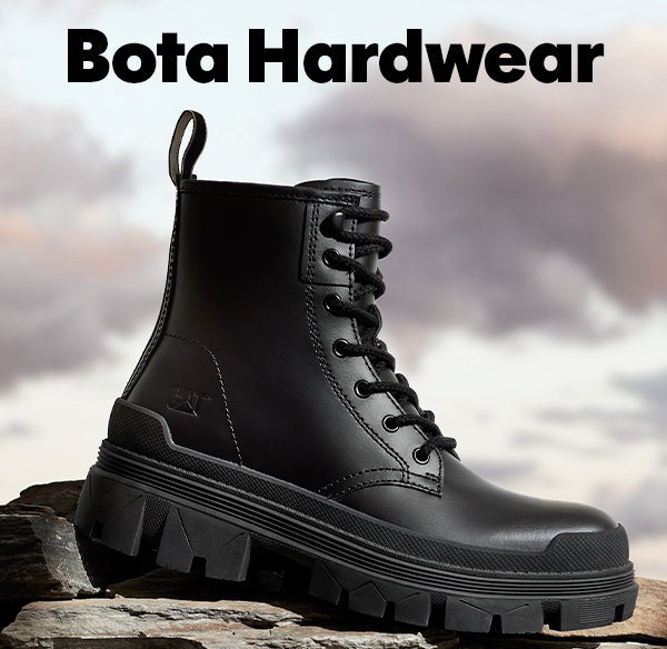 Bota Caterpillar Intruder MID Cinza / Amarelo