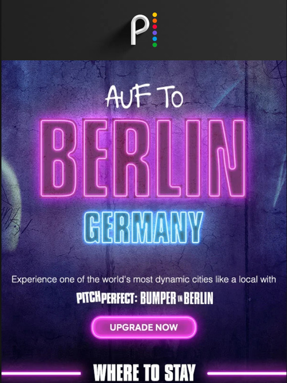 Peacock TV SERIES PREMIERE Travel to Germany with Pitch Perfect