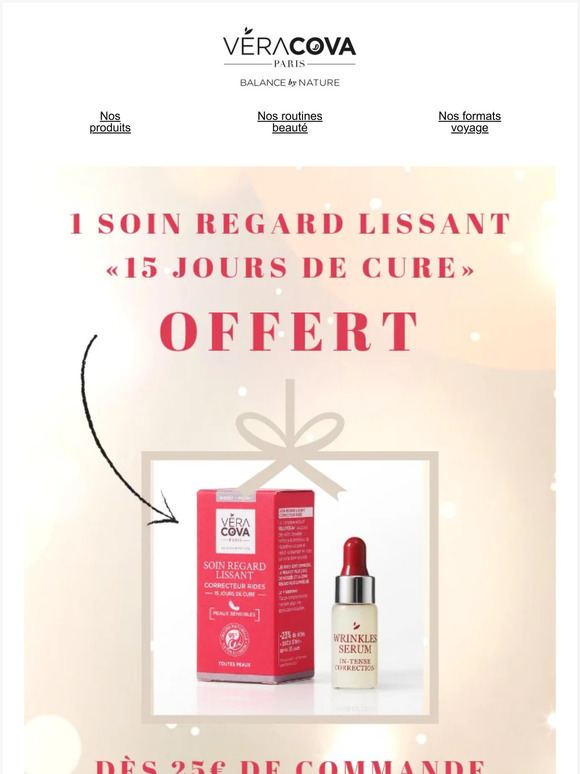 🎄 ☃️ Un cadeau dès 25€ de commande seulement ! 🥰