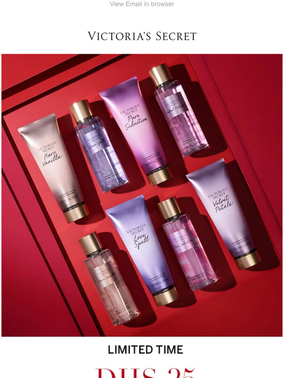 Victoria's Secret UAE DHS 25 Mists & Lotions Are Back! Milled