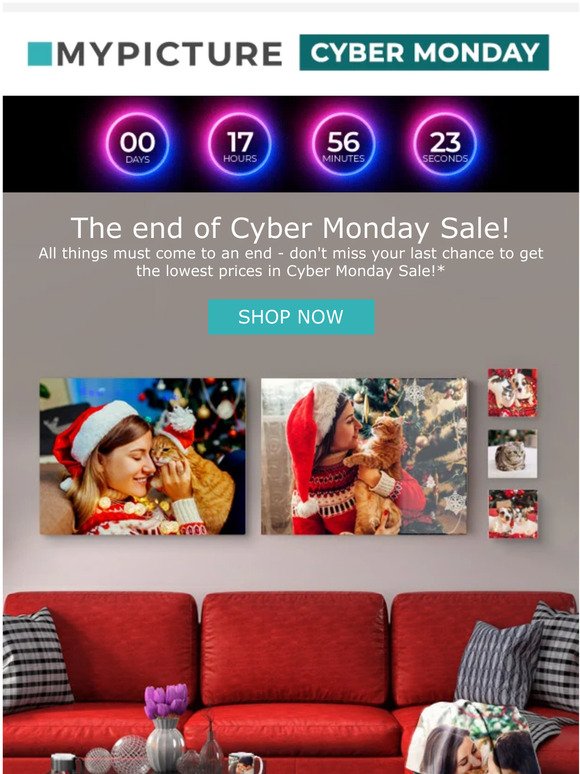 Last day of Cyber Monday Sale!