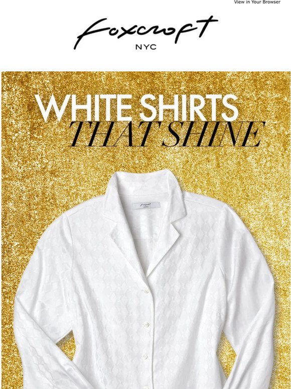 Effortless, stunning whites = Pure Gold