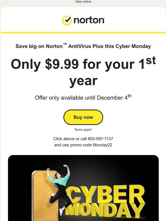 $9.99 Cyber Monday Deal