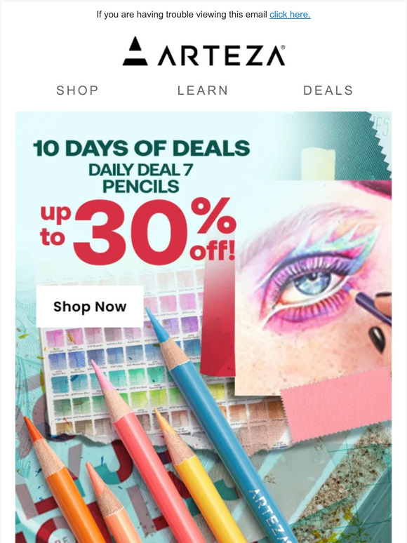 Arteza® Art Supplies Email Newsletters Shop Sales, Discounts, and