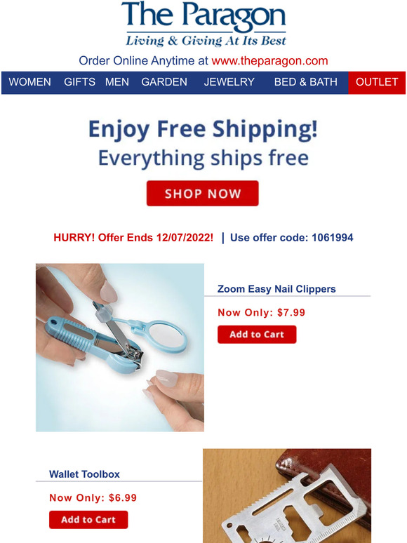 Don't miss this free shipping offer